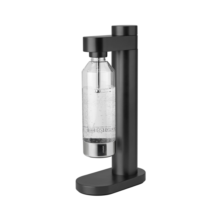 Stelton Soda Carbonating Machine - Black Metallic